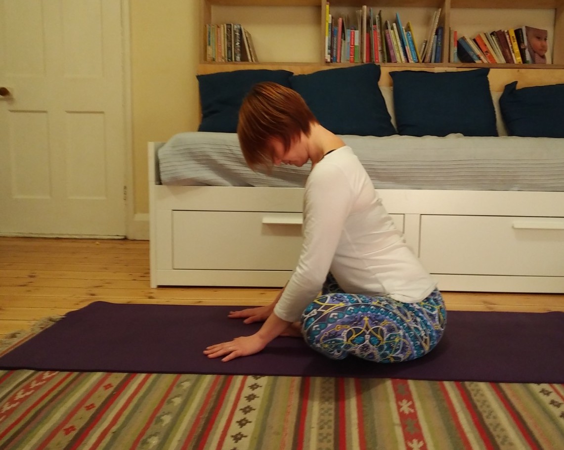 Baddha Konasana Forward Bend